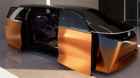 futuristic electric box|Nissan Hyper Tourer concept is an autonomous electric box on .